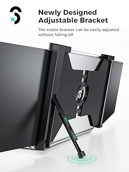 14 Inch Triple Portable Monitor 1080P@60Hz Laptop Screen